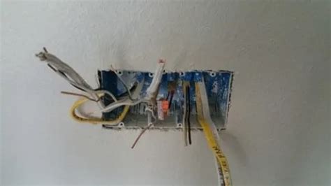 flush electrical box with drywall